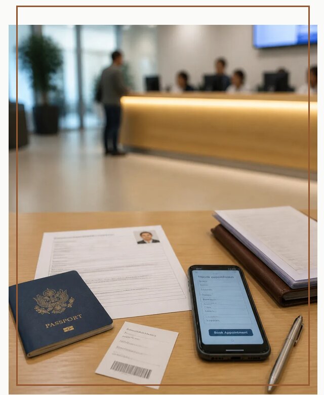 Запись в визовый центр в Новодвинске для подачи документов