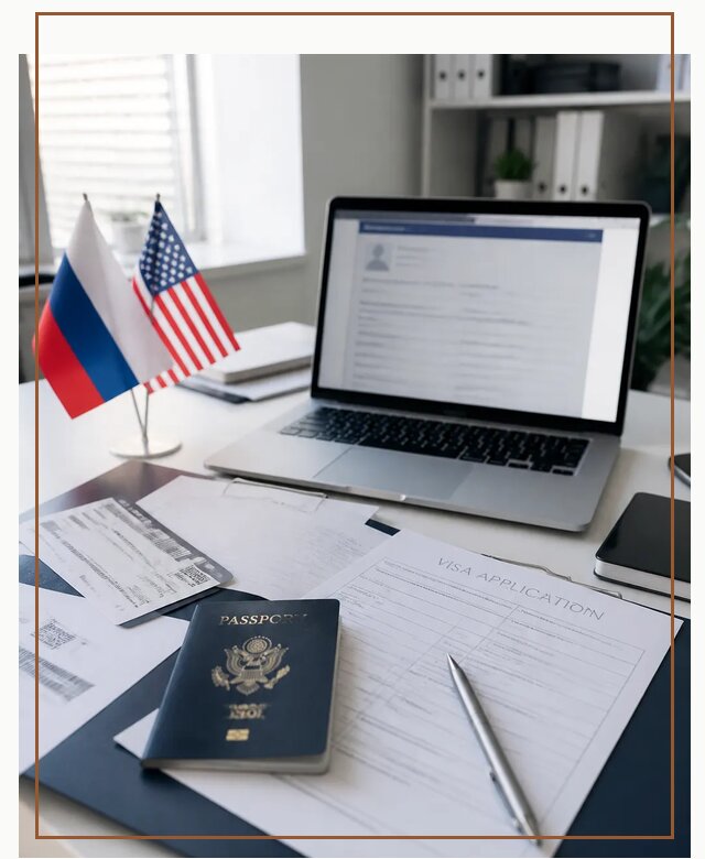 Оформление визы в США для туристов и бизнеса в Новодвинске
