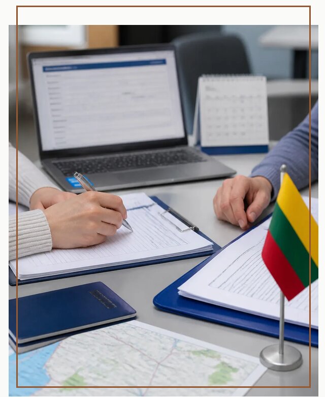 Профессиональное оформление визы в Литву для поездки в Новодвинске