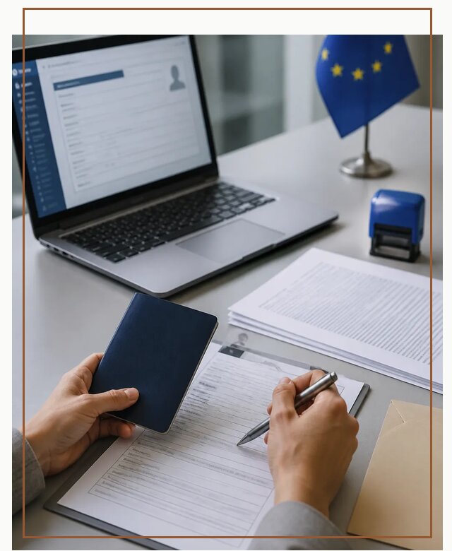 Оформление национальной визы D для переезда и работы в Новодвинске