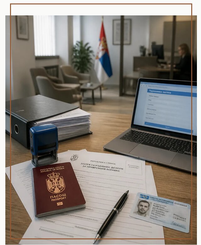 Оформление ПМЖ в Сербии для переезда в Новодвинске под ключ