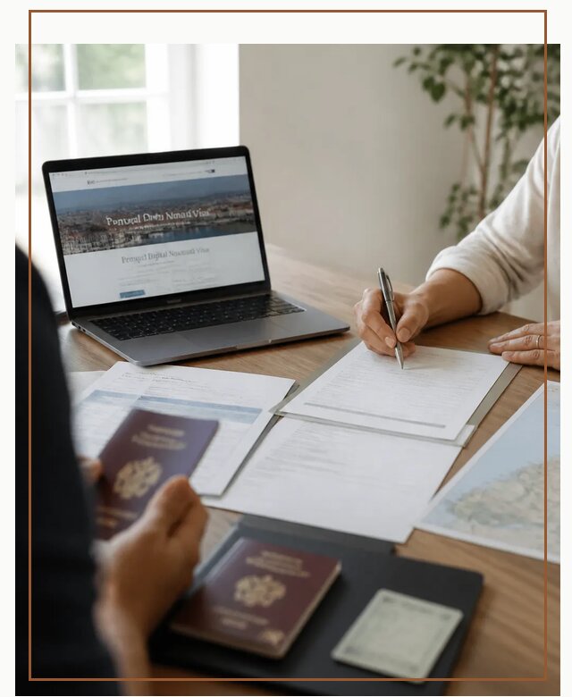 Оформление Digital Nomad и ВНЖ Португалии в Новодвинске