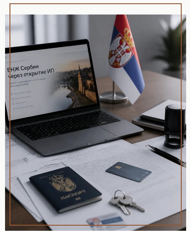 ВНЖ Сербии через ИП под ключ в Новодвинске по цене от 76703 р. | Гиперактив-Нвд